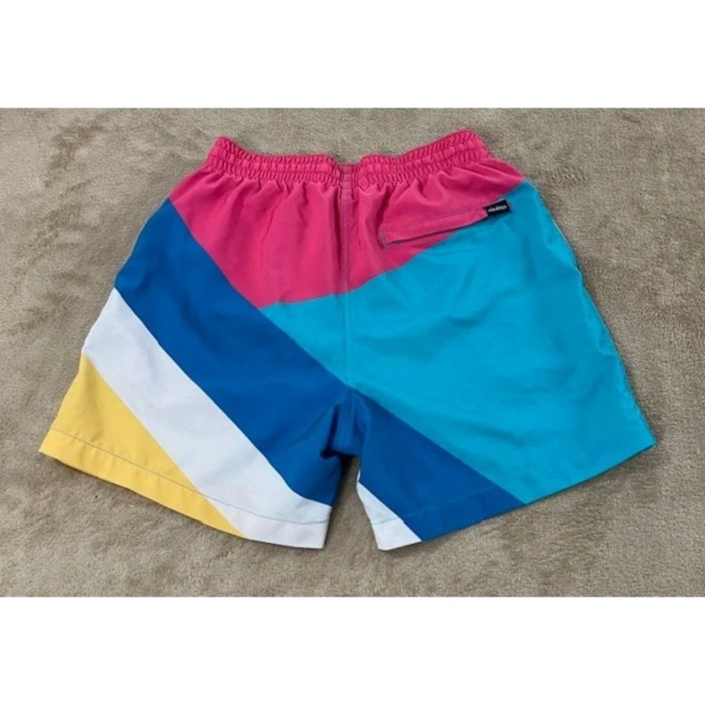 Chubbies Mens Shorts size Small Lined Multicolor 5.5